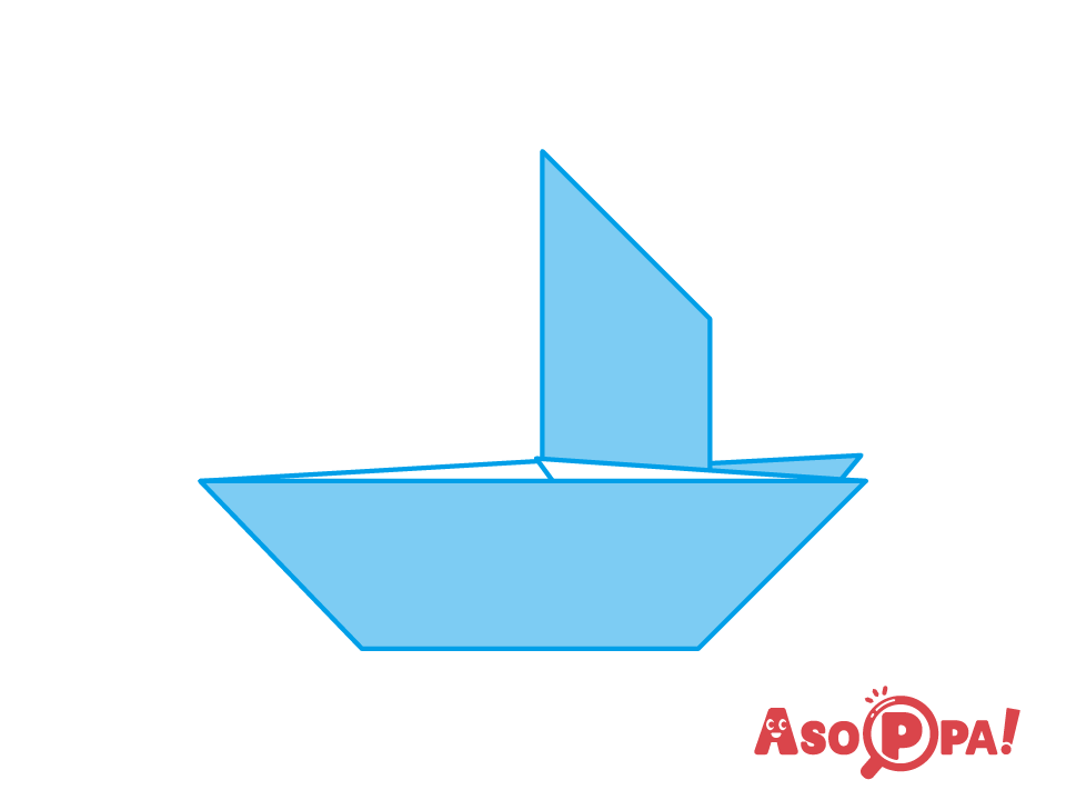 帆かけ舟 折り紙 Asoppa レシピ あそっぱ