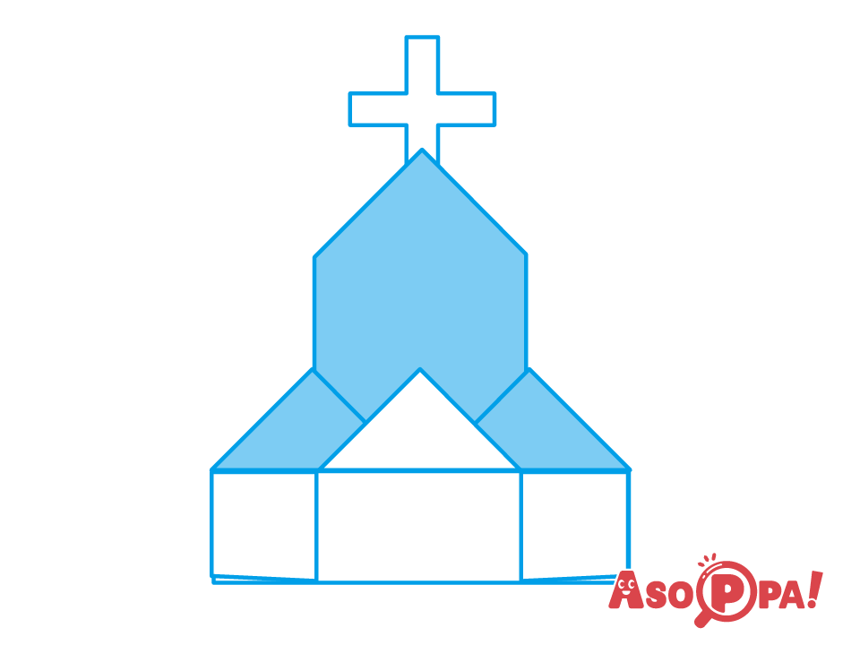 教会ａ 折り紙 Asoppa レシピ あそっぱ