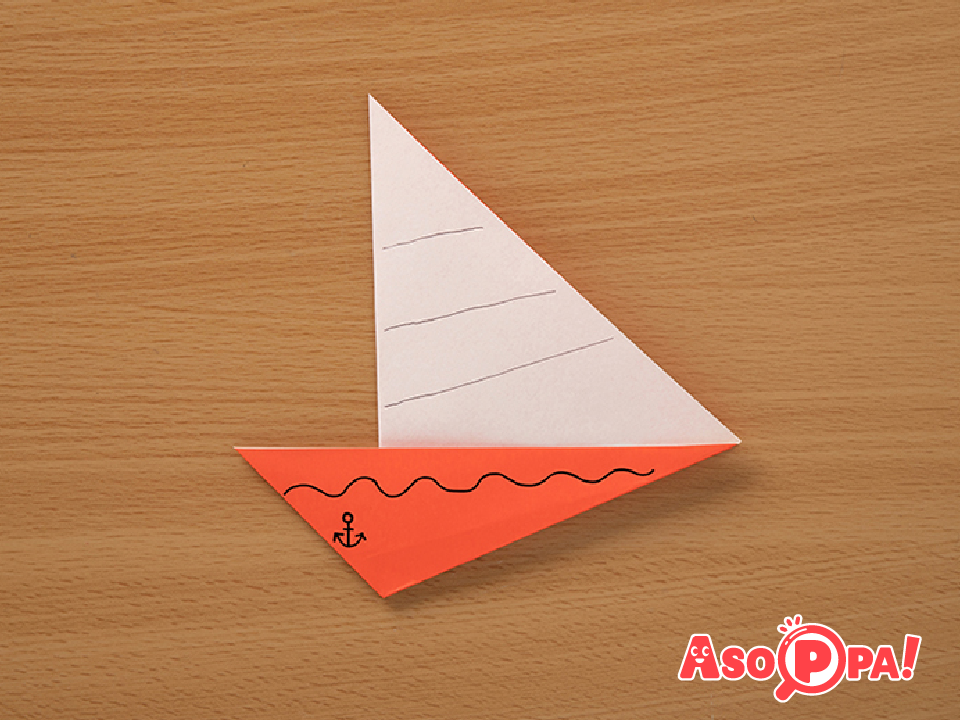 ヨット 折り紙 Asoppa レシピ あそっぱ