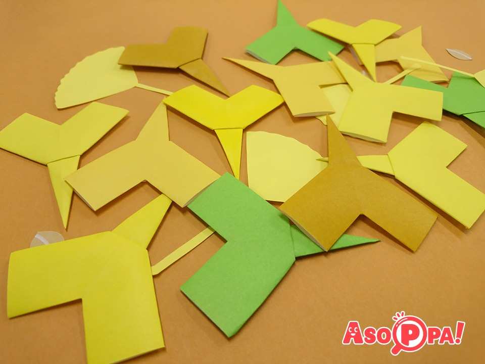 いちょう 折り紙 Asoppa レシピ あそっぱ