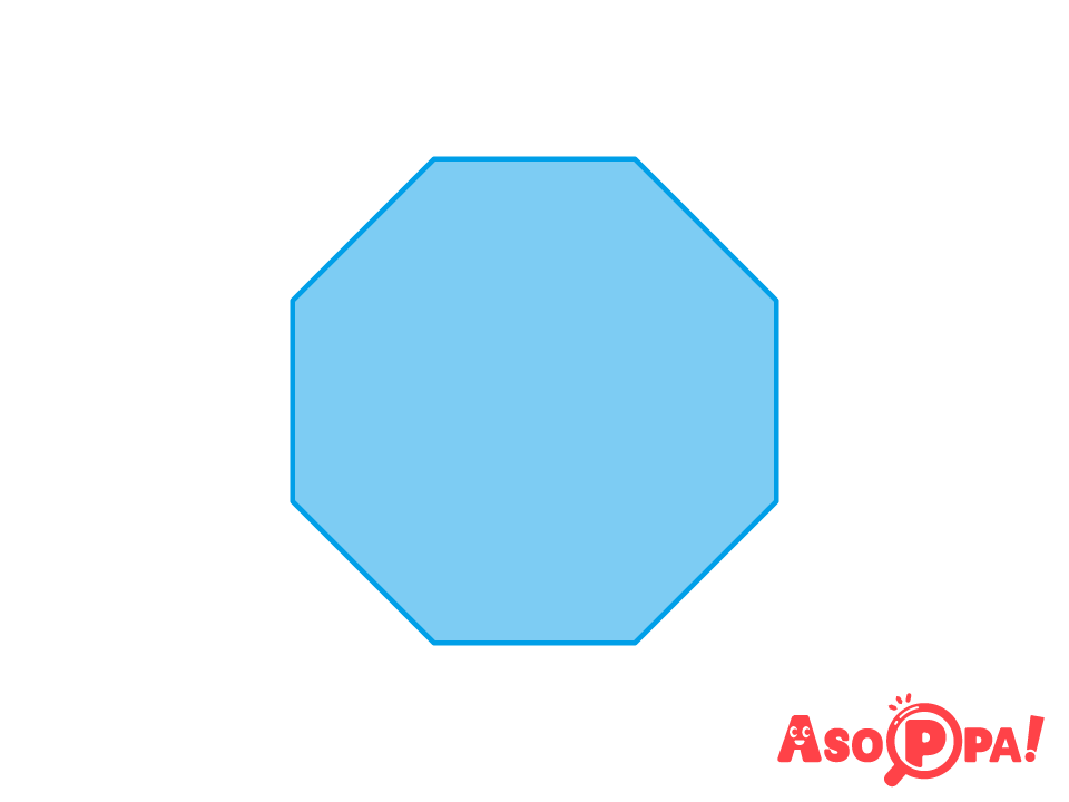正八角形の折り方ｃ 折り紙 Asoppa レシピ あそっぱ