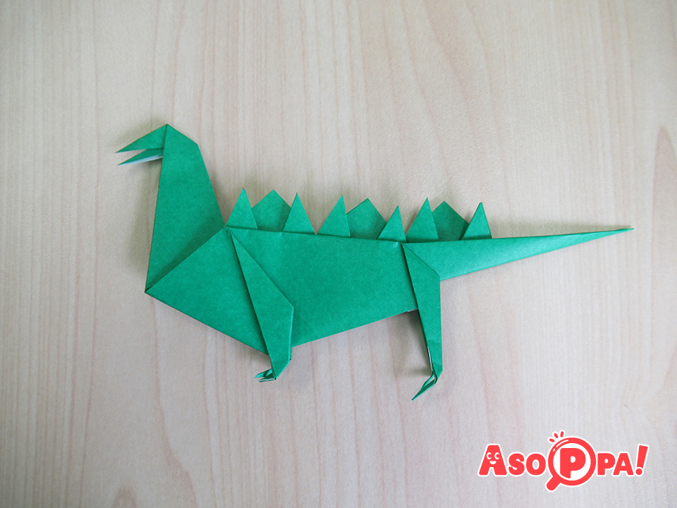 恐竜ａ 折り紙 動画あり Asoppa レシピ あそっぱ