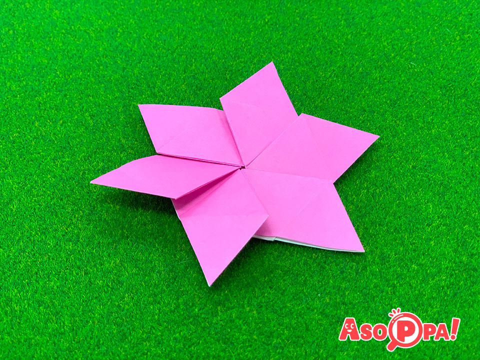 六角花ａ 折り紙 Asoppa レシピ あそっぱ