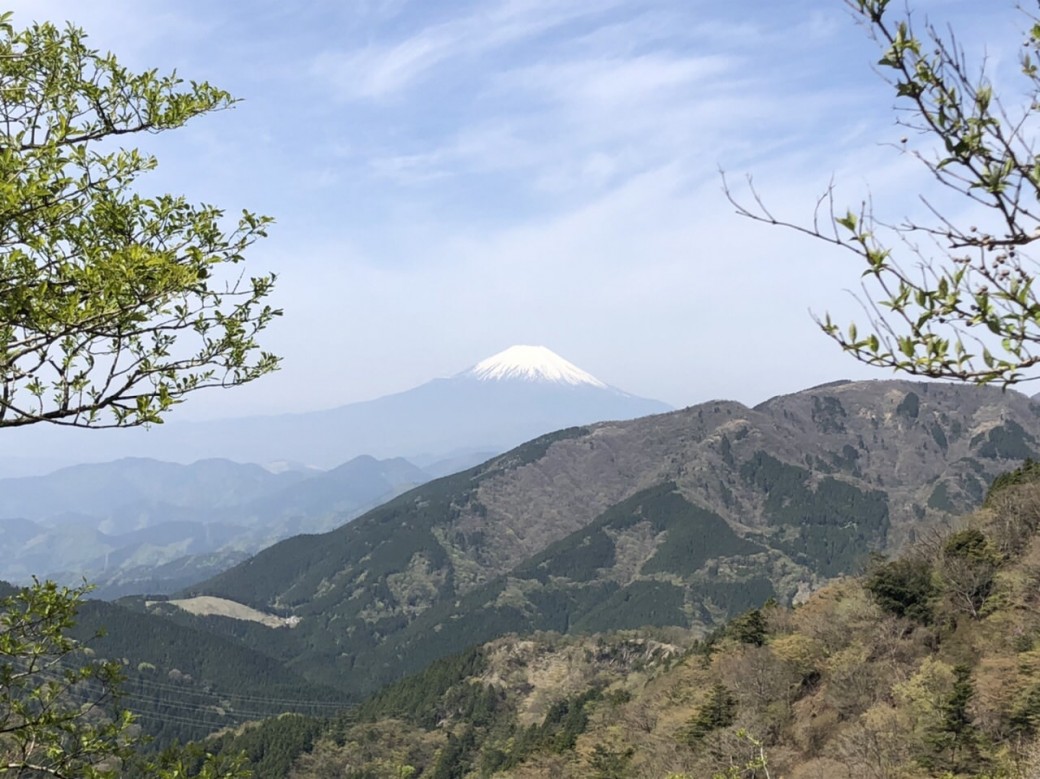 10:05 富士見台到着です。
途中、夫婦杉や天狗の鼻突き岩なんかがあって、見どころ盛り沢山です。